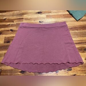 Xylem mini skirt. Burnt orange-XL
